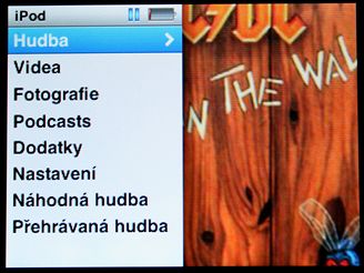 nov iPod - menu