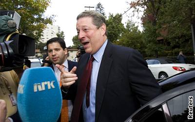Al Gore chce zatím vyuít prestiní ceny spí k boji za ekologii, ne v bitv o Bílý dm.