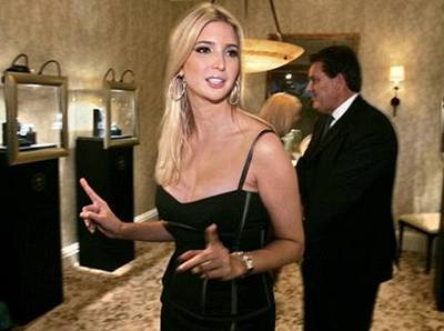 Ivanka Trumpová pedstavuje kolekci perk v sídle Trump Taj Mahal v Atlantic City