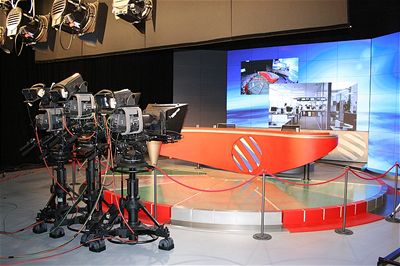 TV Nova si vyzkouela vysoké rozliení pi vysílání z nového studia televizních novin