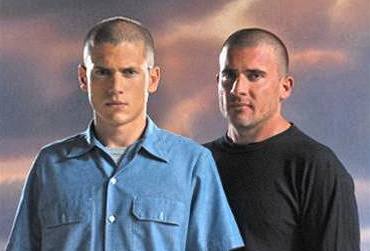 Hvzdy seriálu Útk z vzení:  Wentworth Miller (vlevo) a Dominic Purcell