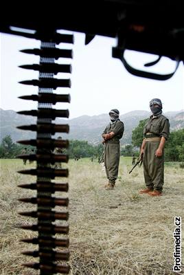 Kurdská PKK v Iráku. Archivní foto (íjen 2007)