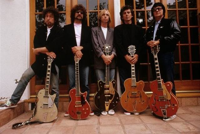 Traveling Wilburys - Bob Dylan, Jeff Lynne, Tom Petty, George Harrison, Roy...