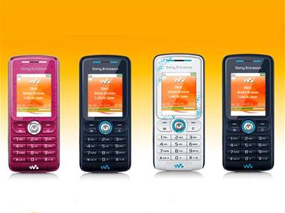 Nové barevné verze Sony Ericssonu W200i