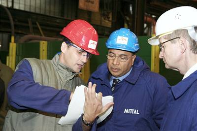 Lakshmi Mittal, majitel ArcelorMittal (uprosted)