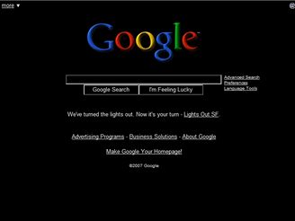 Google - Lights Out, San Francisco