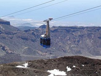Tenerife - Pico del Teide - lanovka 