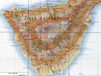 Tenerife - mapa