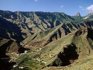 ostrov La Gomera, Kanrsk ostrovy - nrodn park Garajonay