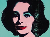 Andy Warhol - obraz Liz (1963)