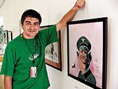 Výtvarník tpán Mare je spoluautor vech dosavadních 780 díl komiksu Zelený Raul.