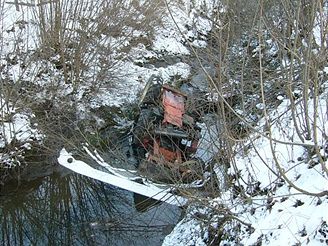 pevrcen traktor v Ronovsk Bev