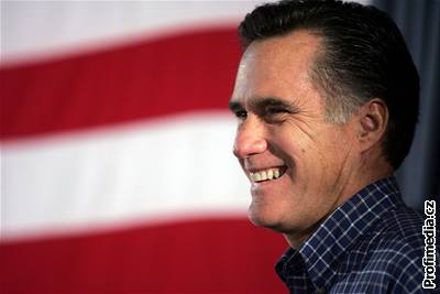 Mitt Romney. Má arm a istý tít. Ale víra je mu koulí na noze.