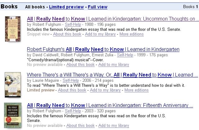 Google Books - vyhledvn