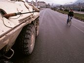 Sarajevo po tíletém srbském obleení. Lidé se bojí, e me vypuknout nová válka.