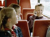 Mobilní telefon - autobus Mobilní telefon - autobus