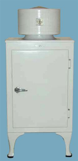 Monitor-style (General Electric format) refrigerator