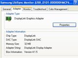 Vlastnosti USB grafickho adaptru od DipslayLink 
