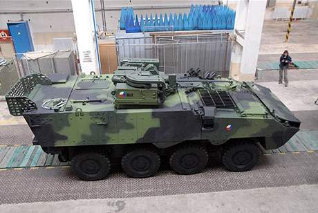 Nový obrnný transportér Pandur II pro eskou armádu.