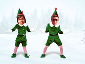 Now, YOU can go Elf Yourself at www.elfyourself.com. Here, Zuzana Orlová and Tomá Fikrle are shown after theyve already been
