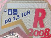 Dálniní známka pro rok 2008 dnes pestává platit