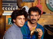 Ahmet Zappa se svým otcem Frankem
