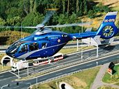 Policie bude dopravní situaci monitorovat pomocí vrtulníku s digitální kamerou.