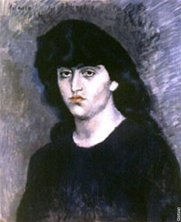 Pablo Picasso - Portrét Suzanne Blochové