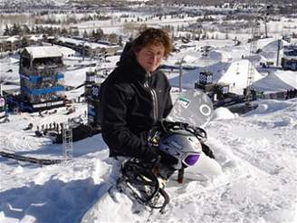Snowboardista Michal Novotný