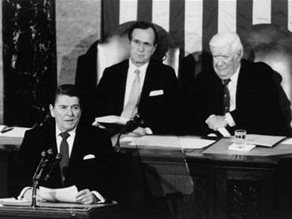 Ronald Reagan pi vyhlen programu kosmick stanice