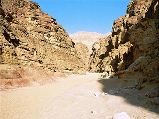 Sinaj, Colored Canyon