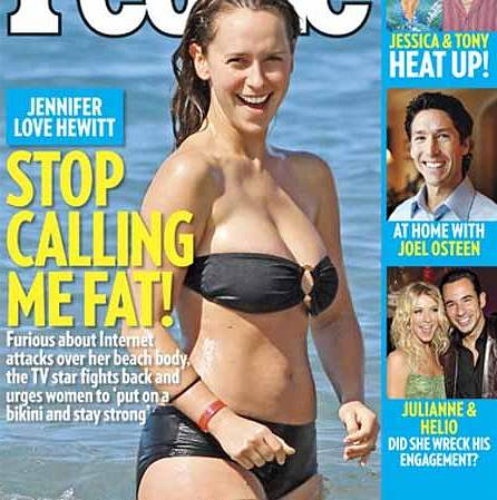Jennifer Love Hewittová na titulní stránce magazínu People