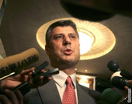 Kosovský premiér Thaci