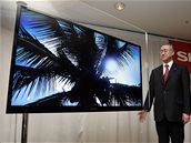 Nové televizory Sharp pedstavované na CES nabízí tlouku 2 cm