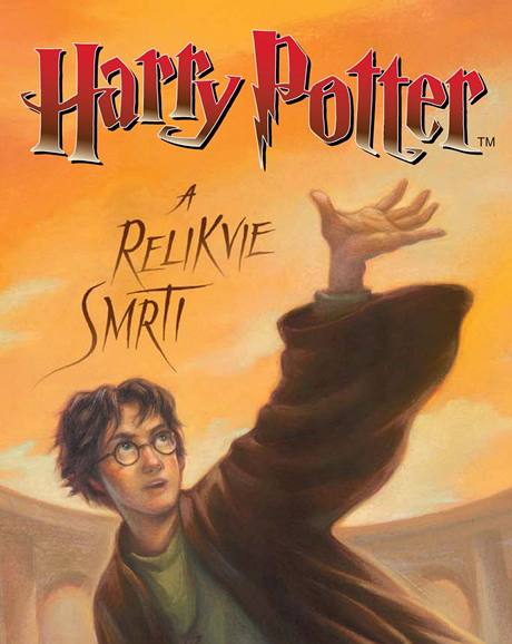 Harry Potter a relikvie smrti - obal knihy