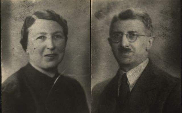 Rodina Langshurova - otec Sigmund, matka Erna a syn Hugo