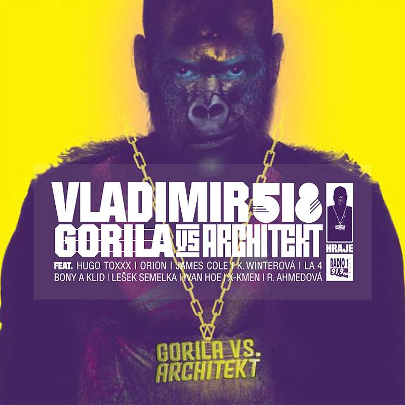 Obal CD Vladimir 518 - Gorila vs. Architekt
