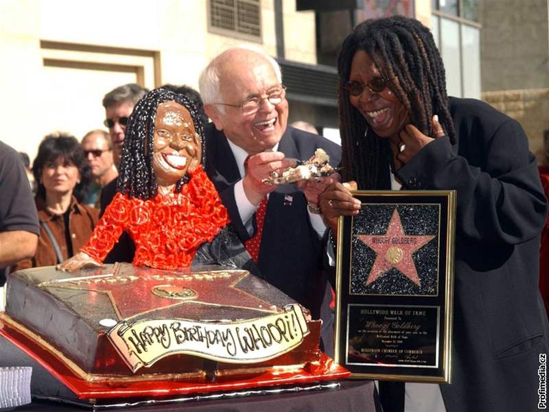 Johnny Grant a Whoopi Goldberg