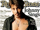 Johnny Depp na tituln stran asopisu Rolling Stone