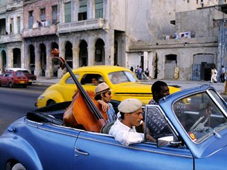 Kuba - auto