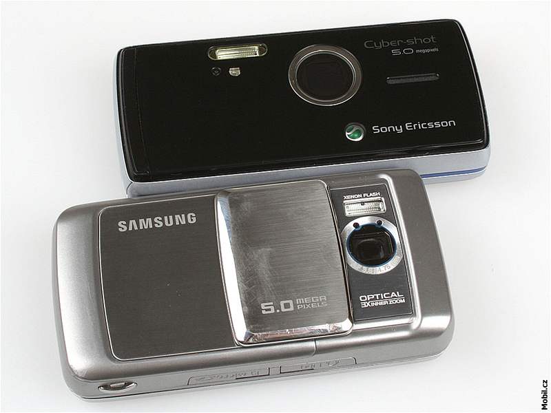 Srovnání Samsung SGH-G800 a Sony Ericsson K850i