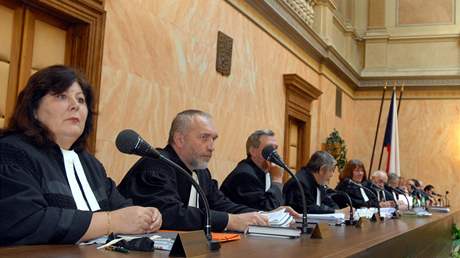 Na rozhodnutí ústavních soudc netrpliv eká vláda a premiér Mirek Topolánek.