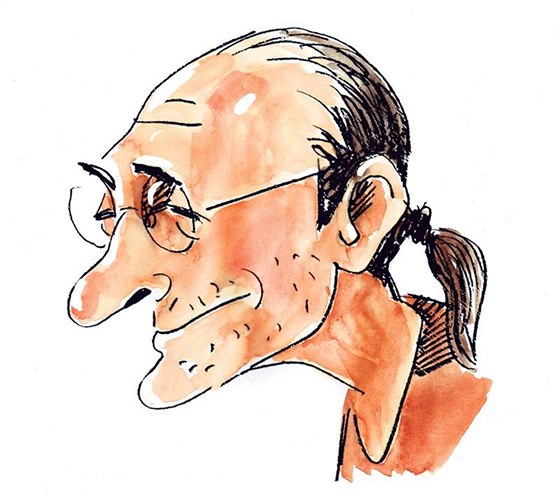 Miroslav Kemel - karikaturistv autoportrét