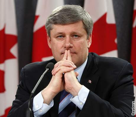 Kanadský premiér Stephen Harper