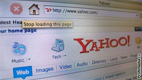 Microsoft odstartoval zájem firem o Yahoo. Jeho budoucnost je nejistá. Ilustraní foto