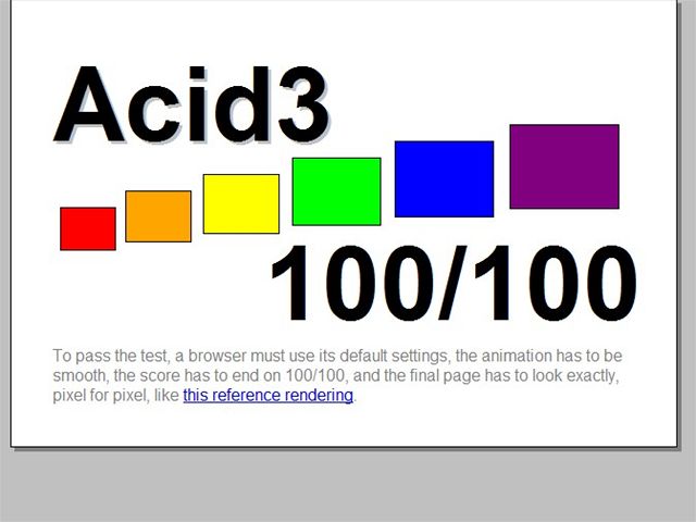 Acid3 test