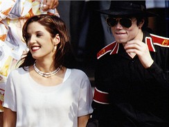 Michael Jackson a Lisa Marie Presley