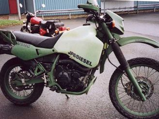 Kawasaki KLR diesel