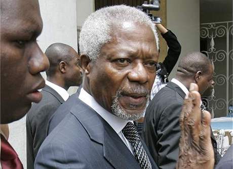 Kofi Annan podle zástupc Zimbabwe chtl v zemi strávit píli krátkou dobu.