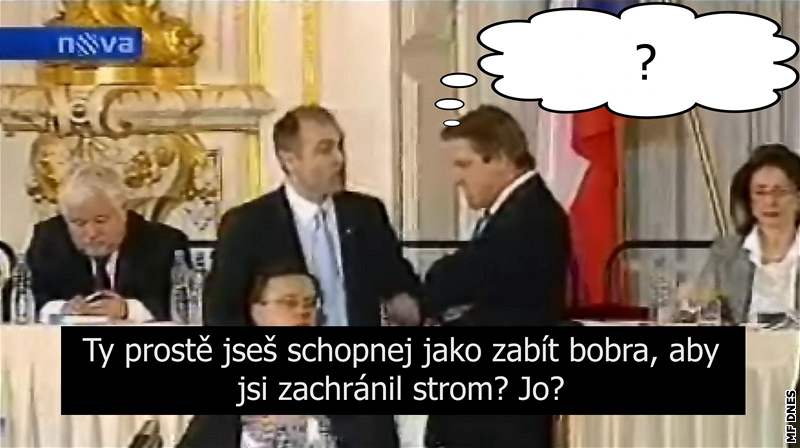 Na co asi myslel éf zelených pi slovech ministra vnitra?